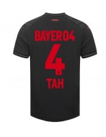 Bayer Leverkusen Jonathan Tah #4 Domácí Dres 2023-24 Krátký Rukáv